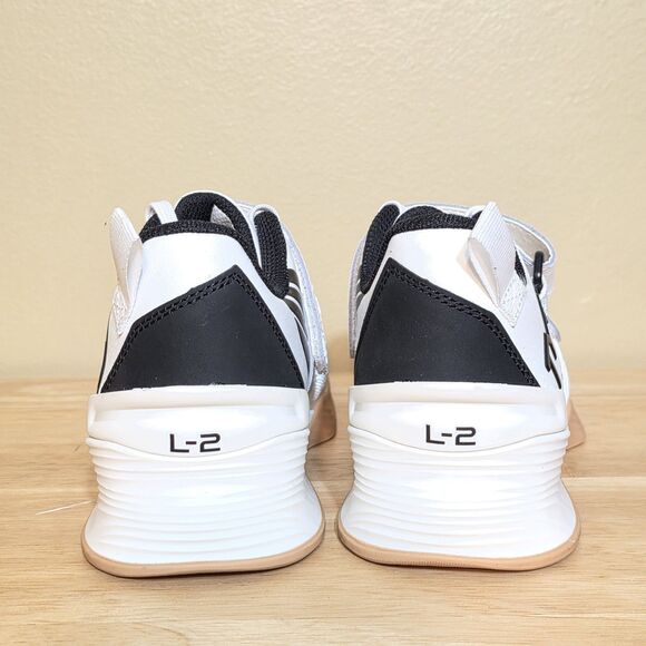 TYR L-2 Lifter Weightlifting Shoes White Gum Black Women's Size 7 Men's 5.5 - Picture 5 of 7